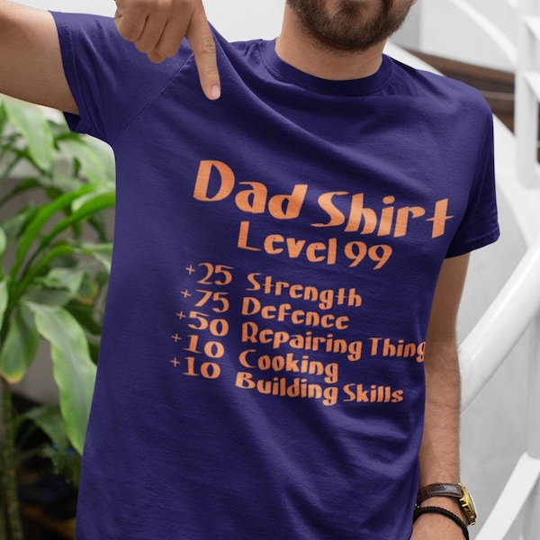 MMORPG - Dad Shirt - Gamer Shirt - Runescape - Kawaii - T-Shirt - EXP - Anime - RPG - Video Game Shirt - Geek Gift - Shirt - Halo - Warcraft