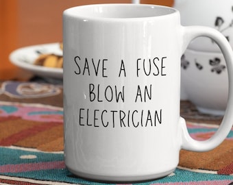 Electrician - Mug - Electrician Gift - Gift - Electrician Mug - Funny Mug - Electrician Tumbler - Lineman - Mugs - Electrician Funny Mug