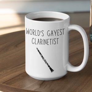 Clarinete - Clarinete de banda de música - Clarinetista - Regalo para clarinetista - Caña de clarinete - Profesor de clarinete - Regalo para clarinete - Anillo de clarinete - Regalo