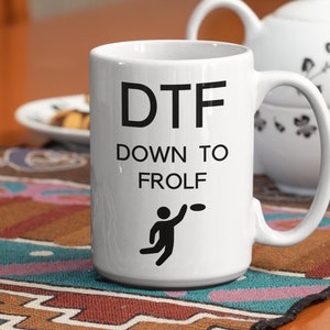 Frisbee - Frisbee Golf - Disc Golf - Funny Disc Golf Gift - Mug - Disc Golf Gift - Disc Golf Mug - Frisbee Gift - Frisbee Golf Gift - Gift