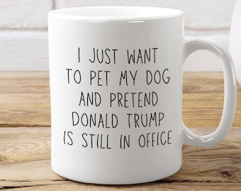 Republican Mug - Donald Trump - Pick Up Truck - Anti Liberal - Tucker Carlson - Mug - Gift - Tucker Carlson Mug - Conservative - Right Wing