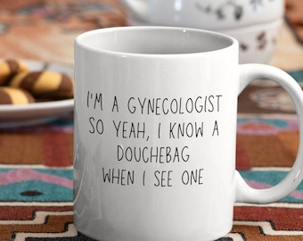 Gynäkologen-Tasse, lustiges Geschenk für Frauenärzte, Humorvolles Geschenk für Medizinstudenten