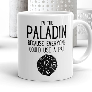 Paladin - Dungeons And Dragons - Mug - Dungeons & Dragons - DnD - Gift - Dungeon Master - Dungeons and Dragons Mug