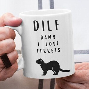 Ferret - Ferret Dad - Funny Ferret Mug - Mug - Gift - Ferret Clothes - Ferret Toys - Toys - Ferret Owner - Ferret Accessories - Ferret Mug