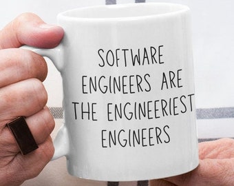 Regalo de graduación de ingeniero de software - Regalo divertido de ingeniero de software - Trabajo de ingeniería de software cerca de mí - Salario de ingeniero de software - Taza divertida