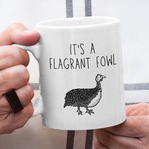 Guinea Fowl - Guinea Hen - Gift - Mug - Guinea Fowl Gifts - Guinea Fowl Mug - Guineahen - Original Fowl - Pet Speckled Hen - Guineafowl