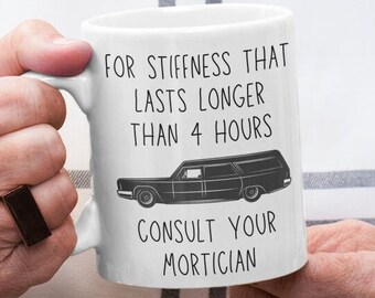 Hearse - Mortician - Undertaker - Funeral Director - Gift - Funeral Home - Mug - Funeral Director Coffee Mug - Mug - Funeral Director School