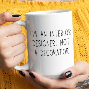 Interior Designer - Interior Designer Mug - Sweatshirt - Gift For Interior Designer - Template Interior Designer - Logo Interior Designer