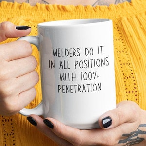 Saldatura - Saldatore - Penetrazione di saldatura - Regalo - Regalo per saldatore - Tazza da viaggio - Tazza - Tazza per saldatura - Cappello da saldatore - Tazza per diploma di scuola di saldatura