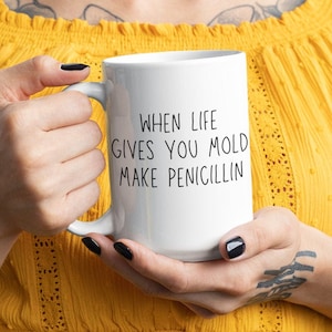 Microbiologist - Bacteriologist - Microbiology - Bacteriology - Bacteria - Gift - Mug - Bacteria Art - Microbiology Mug - Science Teacher