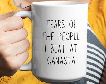 Canasta Kaartspel - Canasta Kaartenset - Canasta Gift - Canasta Mok - Canasta Lade - Canasta Regels - Canasta Kaarthouder - Canasta Kaarten Cadeau