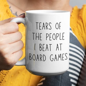 Board Gaming Table - Gift Board Games - New Board Games - Game Night - Game Room Decor - Handmade Board Gaming Table - Funny Gift Mug