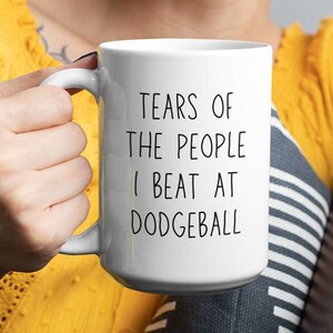 Dodgeball Gift - Birthday Invitation Dodgeball Party - Funny Dodgeball Team Shirts - Mug Dodgeball Coach Gift - Dodgeball Sport Team Gift