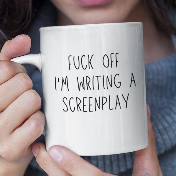Screenwriter - Screenplay - Script Writer - Screenwriter Gift - Screenwriter Mug - Scenarist - Screenplay Poster - Screenplay Journal - Gift