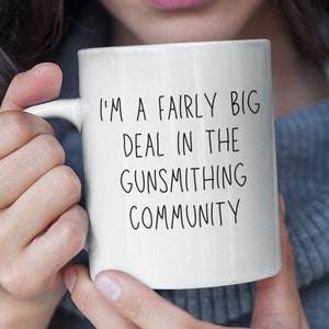 Gunsmithing - Gift For Gunsmith - Gunsmithing Funny Mug - Gunsmithing Hammer Custom - Tools Gunsmithing Hammer - Funny Gift Gunsmith Mug