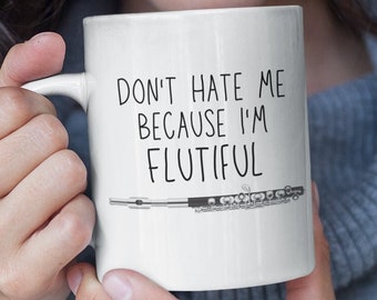 Flöte – Flötist – Flötengeschenk – Tasse – Geschenk für Marschkapellen – Marschkapelle – Musiker – Musikfan – Geschenk – Flötentasche – Flötenetui – Tassen