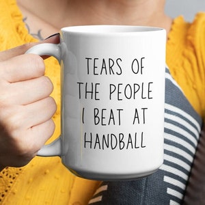 Handball Player - Handball Coach - Funny Handball Mug - Handball Ball Vintage - Funny Handball Team Shirt Mug