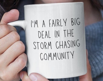 Stormjaktutrustning för bil - Utrustning för stormjakt - Rolig stormjagare - Present till älskare av storm - Klistermärke för stormjagare - Handbok för stormjakt