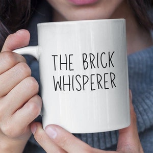 Bricklayer Gift - Stone Mason - Brickie - Construction Worker Brick Laying Gift - Mug Bricklayer - Mason Gift Bricks - Masonry Bricklayer