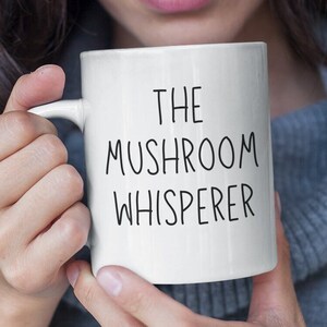 Mushroom Foraging - Mushroom Grow Kit - Mycologist Gift - Mycology - Mushroom Spores Live - Mushroom Growing Gift Mug - Field Guide Mushroom