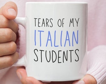 Italian Teacher - Italian Language Teacher - Italian Tutor - Italian Professor - Mug - Gift - Gift For Italian Teacher