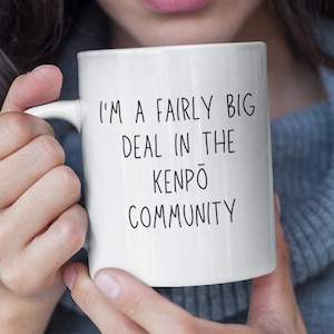 Kenpō - American Kenpō - Martial Arts Kenpō Gift - Kenpō Near Me - Kenpō Sensei - Kenpō Senpai - Kenpō Dojo - Kenpō Gift Mug Belt Display