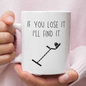 Metal Detecting Mug - Accessories - Detector Pouch, Sand Scoop, Belt - Gifts for Detectorist - Treasure Hunting - Detector Accessories - Bag