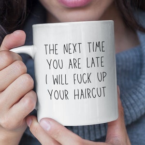 Barber - Hairdresser Gift Mug - Hair Salon Owner Mug - Hair Stylist Mug - Hair Salon Decor Funny Mug Gift - Hair Salon Decor - Barber Gift