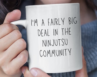 Ninjutsu - Ninjutsu Martial Arts Near Me - Ninjutsu Teacher - Ninjutsu Dojo Gift Mug - Ninjutsu Belt Display Rack - Ninjutsu Funny Gift Mug