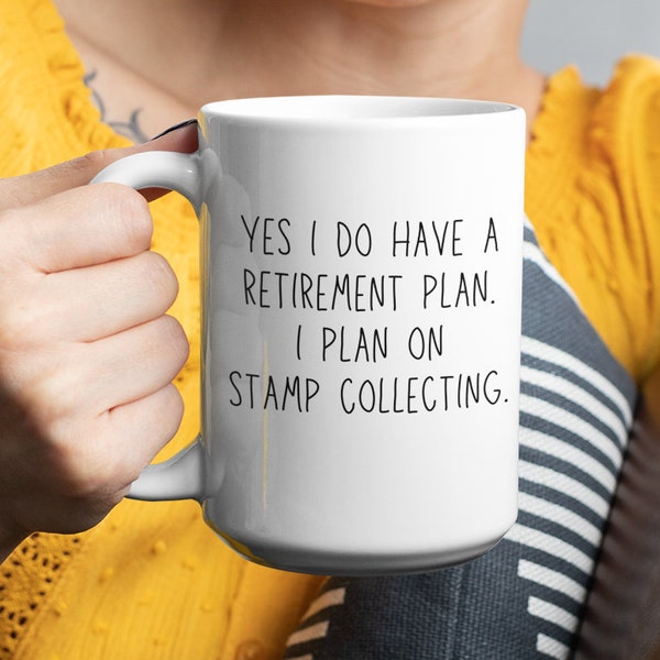 Stamp Collecting - Gift - Stamp Collection - Stamps - Mug - Stamp Collector - Stamp Collector Mug - Travel Mug - Stamp Collection Book - Mug