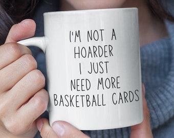 Cromos de baloncesto - Cromos deportivos - Regalo - Taza - Vitrina para cromos de baloncesto - Fundas para cromos - Estuche para cromos - Regalo de cromos deportivos - Baloncesto