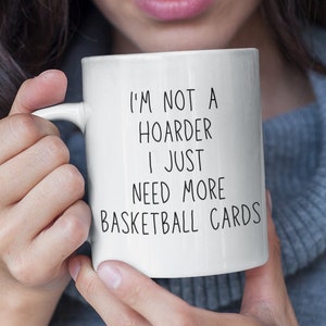 Basketball Karten - Sportkarten - Geschenk - Tasse - Basketball Karten Vitrine - Kartenhüllen - Kartenetui - Sportkarten Geschenk - Basketball