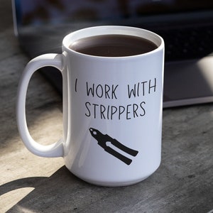 Electrician - Handy Man - Mug - Electrician Gift - Gift - Electrician Mug - Funny Mug - Dad Gift - Electrician Tumbler - Lineman - Mugs