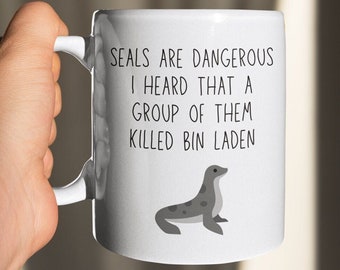 Seal - Navy Seal - Seal Animal - Seal Shirt - Gray Seal - Seal Figurine - Seal Pup - Navy Seal Shirt - Seal Illustration - Seal Lover Gift