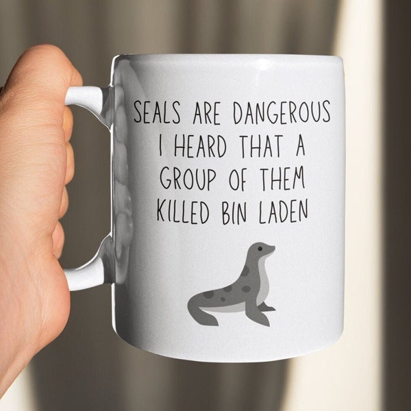 Seal - Navy Seal - Seal Animal - Seal Shirt - Gray Seal - Seal Figurine - Seal Pup - Navy Seal Shirt - Seal Illustration - Seal Lover Gift