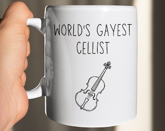 Cello Player - Cellist - Marching Band Gift - Gift - Cello Gift - Cellist Gift - Cello Stand - Cello Bag - Cello Sticker - LGBT - Gag Gift