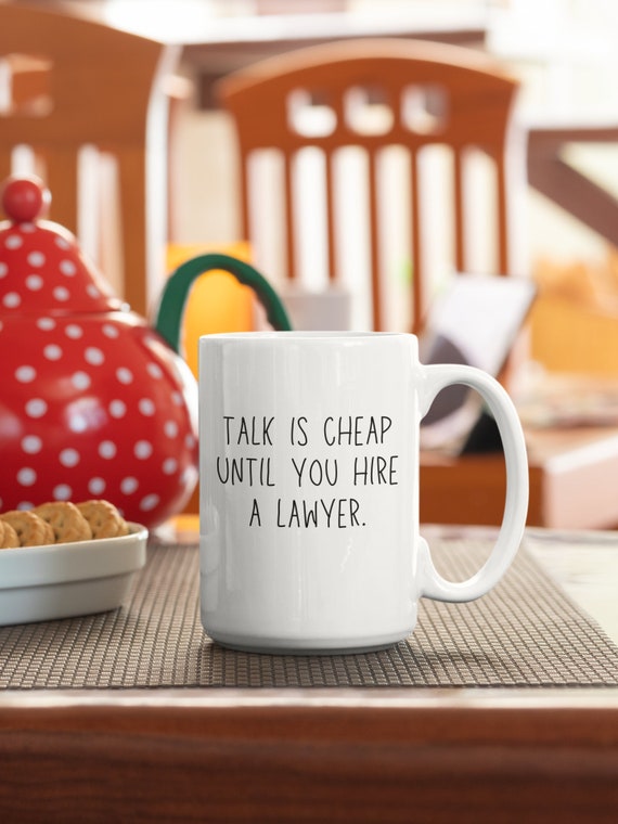 Lawyer Mug - Gift For Lawyer - Mug - Funny - Lawyer Gift For Men - Lawyer Gift For Women - Lawyer Funny Mug - Mugs - Lawyer Briefcase - Gift