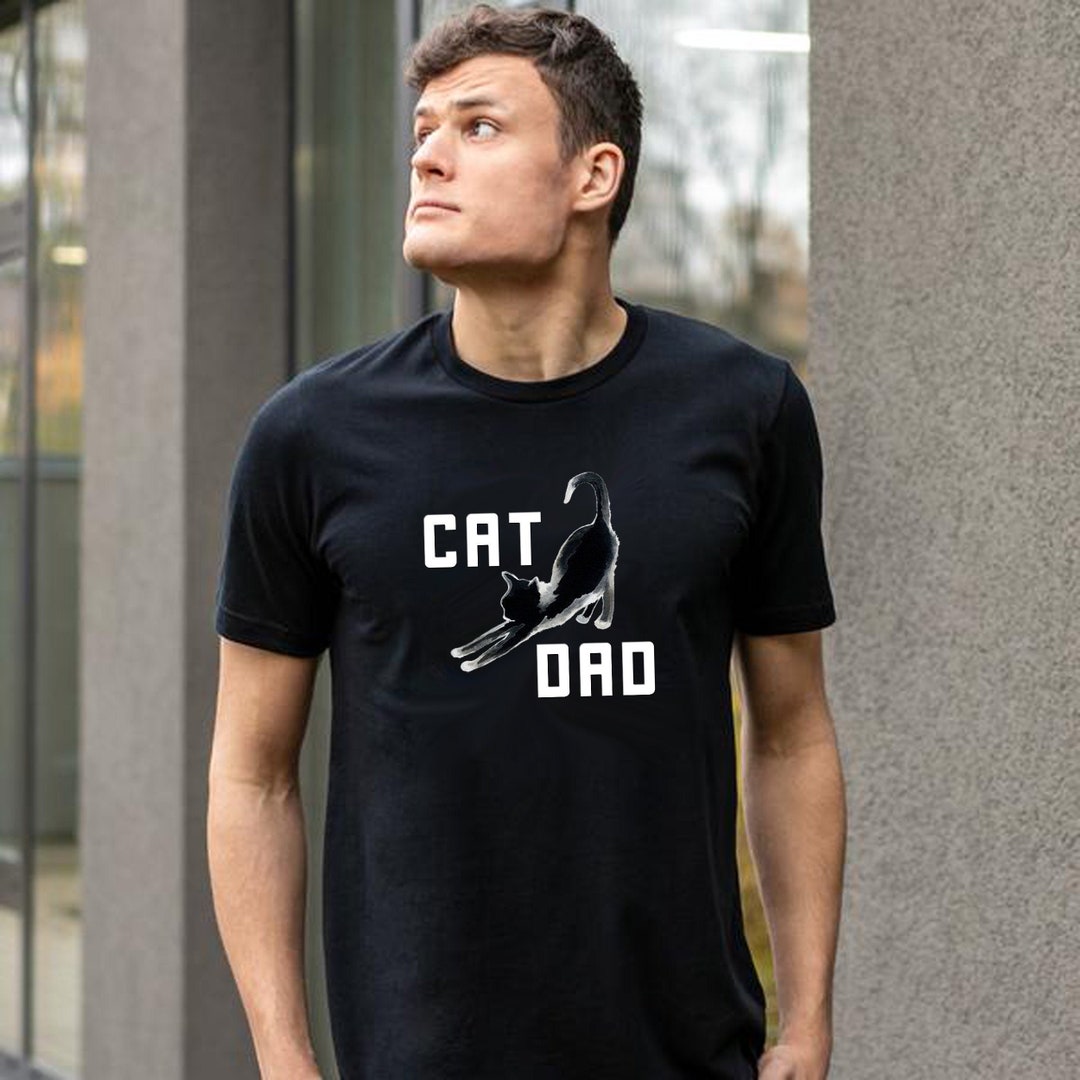 Cat Daddy Cat Shirt for Him Fathers Day Shirt Gift - Etsy