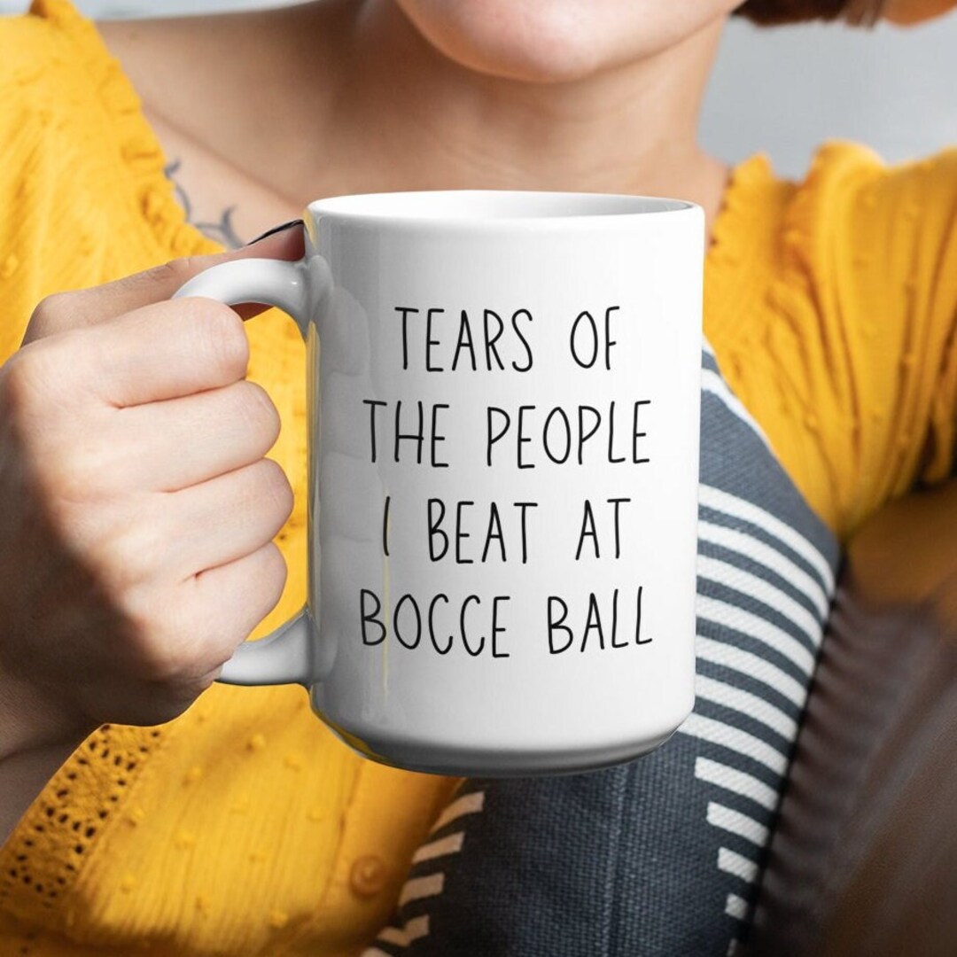 Bocce Ball Funny Mug Bocce Ball Rack Bocce Ball Set Bocce Ball Court
