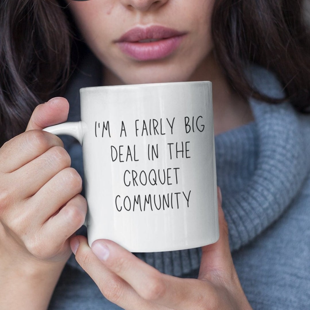 Croquet Near Me Croquet Mug Gift Funny Croquet Player Etsy UK