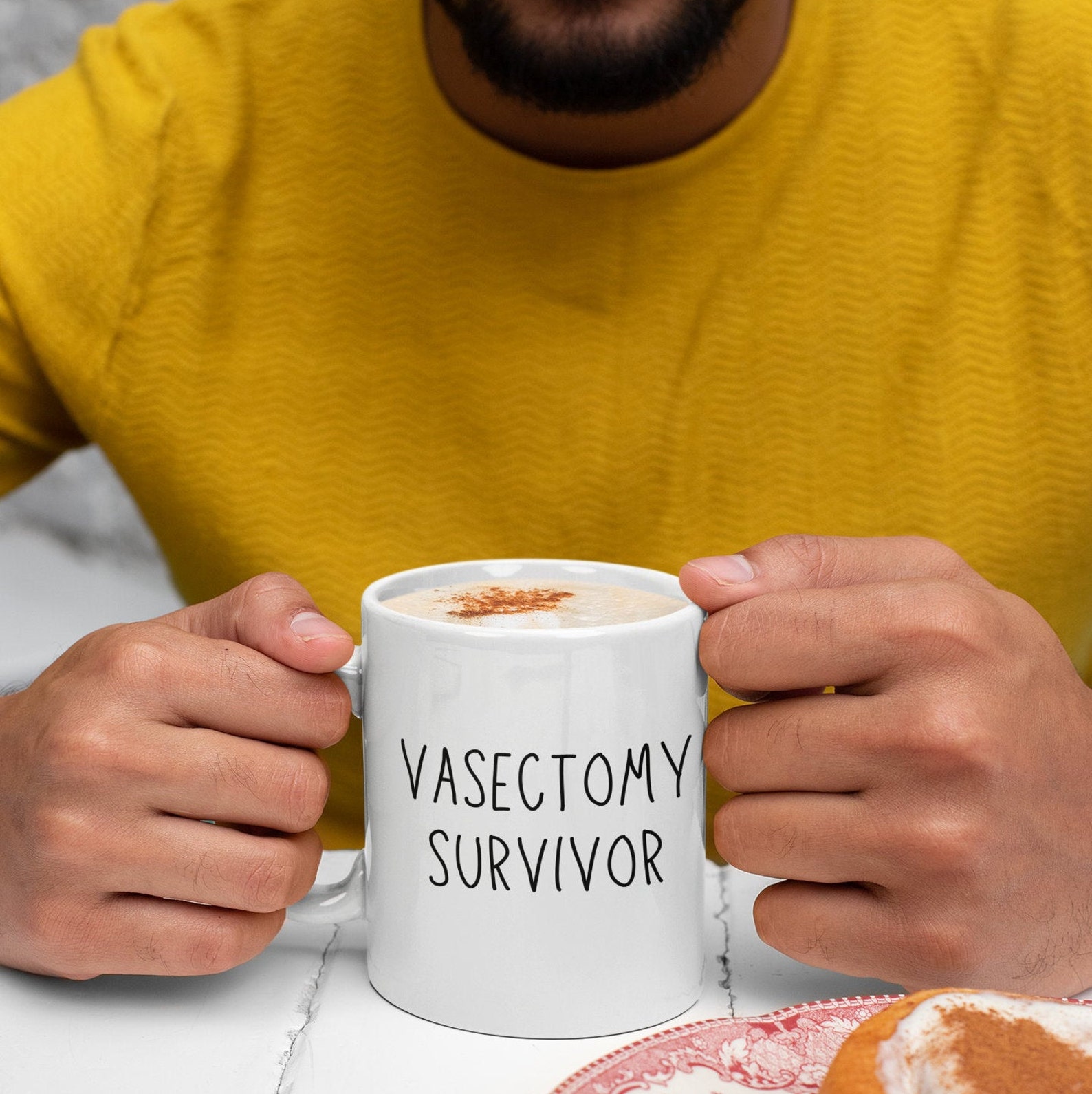 Vasectomy Survivor Funny Mug Vasectomy Vasectomy Gift Etsy