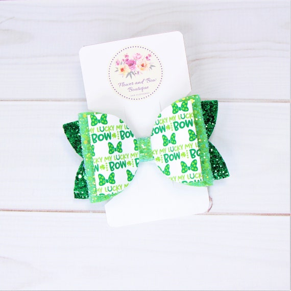 st patricks day baby headband