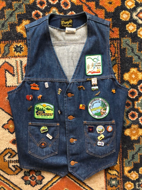 70s Wrangler Denim Vest
