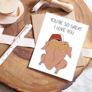 Tu es tellement génial, je t'aime | de voeux d'amis | Amour | Carte drôle