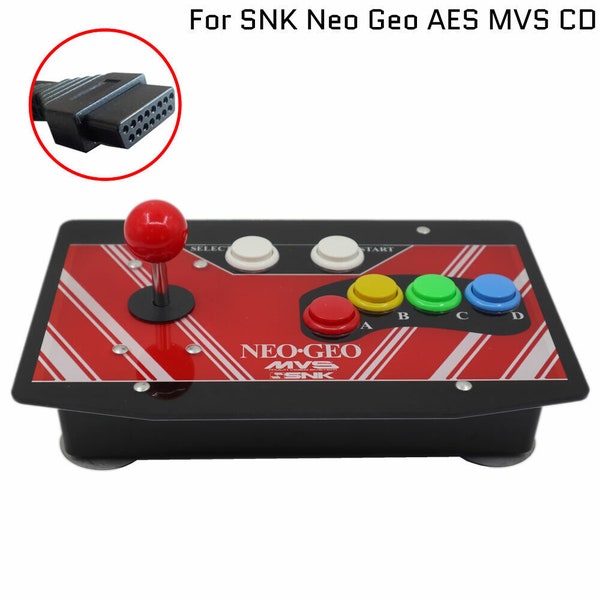 Contrôleur de Joystick d'arcade à 6 boutons, 15 broches, pour SNK Neo Geo Aes Mvs CD, RAC-J200S