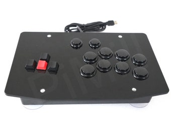 RAC-J500K Keyboard Arcade Fight Stick Game Controller Joystick for PC USB wasd All Button Fightstick