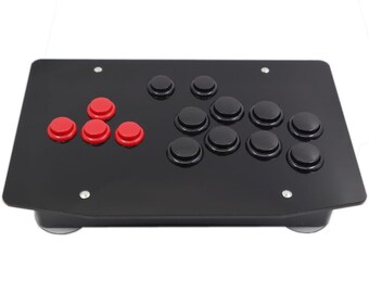 RAC-J500BB All Buttons Arcade Fight Stick Controller Hitbox Style Joystick for PC USB