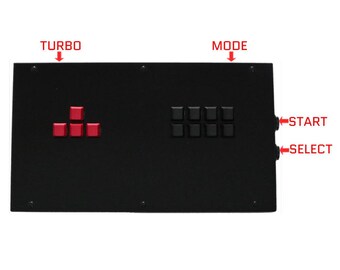 RAC-J800KK Mechanical Keyboard Arcade Joystick Fightstick for PS4/PS3/PC  Wasd All Button Fightstick 