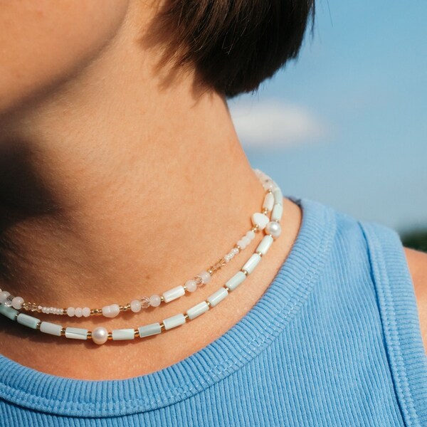 Pearl Choker, Dainty Choker Necklace, Teenage Girl Jewelry, Gifts for Young Women, Trending Summer