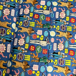 Fabric 100% cotton Wizard of Oz Print